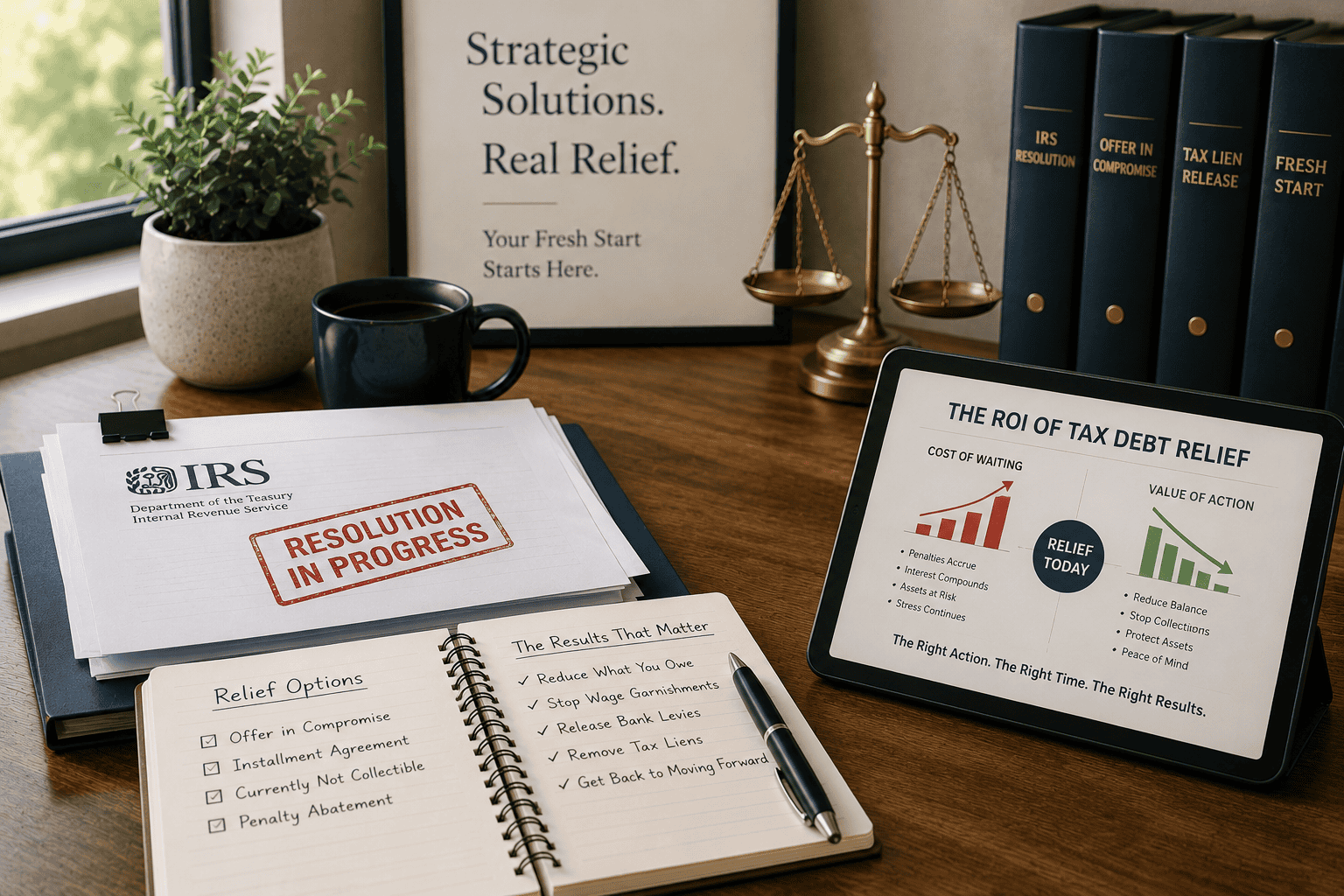 What Tax Debt Relief Actually Gets You. And What Drives the Difference